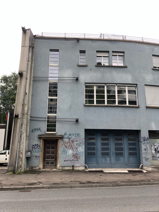 Grand Garage du Jura in Biel/Bienne by Eduard Schmid