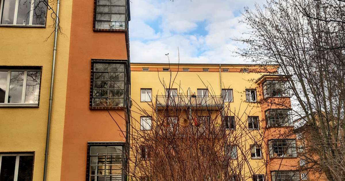 Housing estate Steinstraße in Leipzig by Johannes Koppe