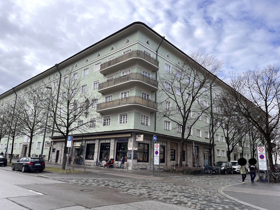 Moll Block in Munich (München), Germany