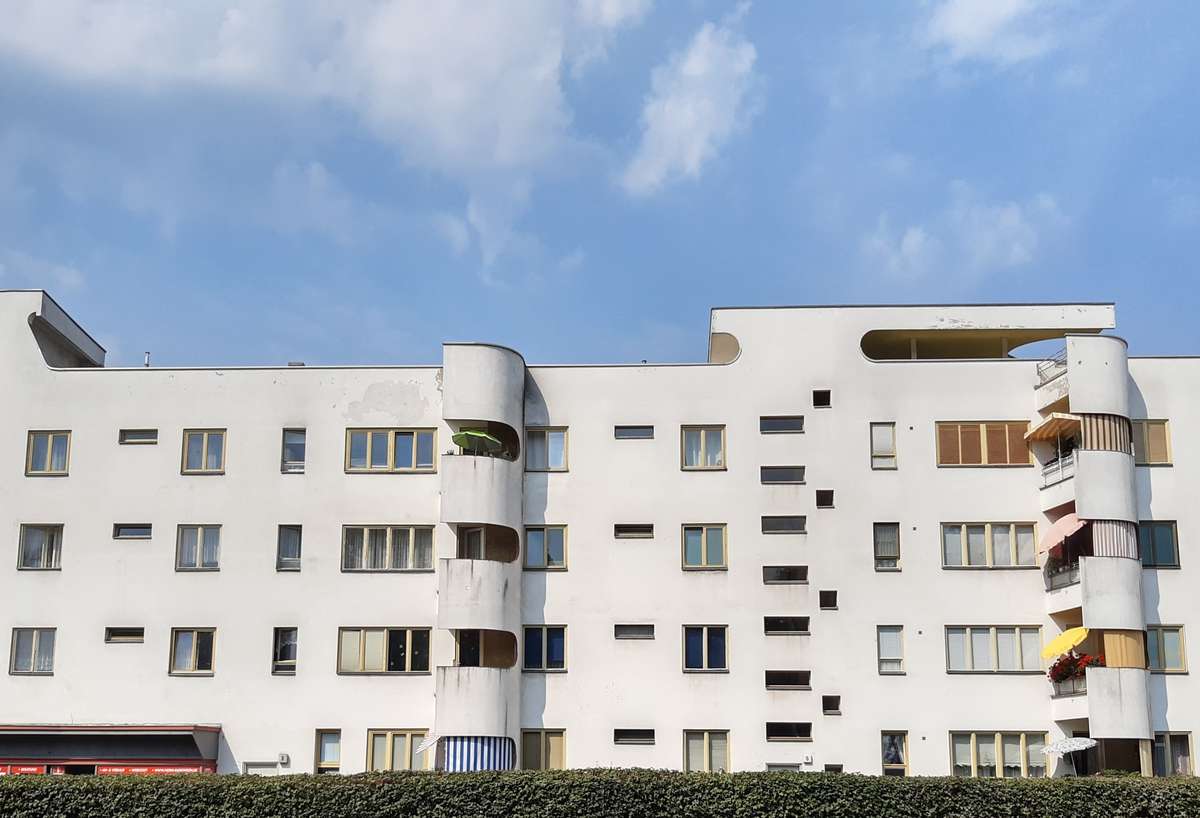 Berlin Großsiedlung Siemensstadt Ringsiedlung Hans Scharoun