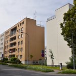 Gallery image of Complex of affordable housing apartment buildings